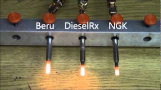 DieselRx Glow Plug Comparison [upl. by Aimas]