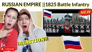 FILIPINO REACTION Russian Empire1825 Battle of Russian Line Infantry in Decembrist Revolt [upl. by Bander]