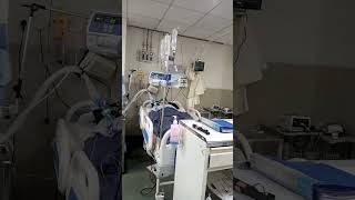 ARDS Patient On Ventilator Machine ICU 💉 [upl. by Adnirb]