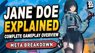 Jane Doe Gameplay Overview Guide  How To Play Jane Doe Explained  Zenless Zone Zero Guide [upl. by Fiel]