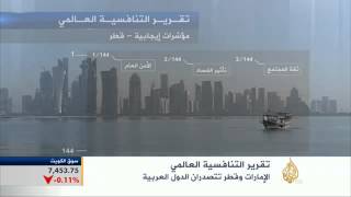 الإمارات وقطر تتصدران الدول العربية في تقرير التنافسية [upl. by Giorgi246]