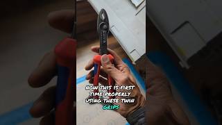 First look at Knipex Twin Grip 82 02 200 knipex tools plumbing electrical youtubeshorts [upl. by Selbbep791]