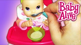 Baby Alive Kicks n Cuddles Newborn Doll Morning Routine Potty Training [upl. by Ddart]