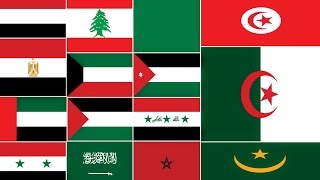 Top 10 Arab National Anthems  ١٠ أفضل اناشيد عربية وطنية [upl. by Cence]