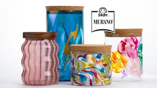 Introducing FolkArt Murano Glass Paint MuranoGlass GlassPainting [upl. by Troy]