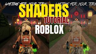 Get SHADERS In ROBLOX 😍 Easy amp Quick Tutorial 🔥NewWORKING in 2024 and 2025 [upl. by Philemol144]