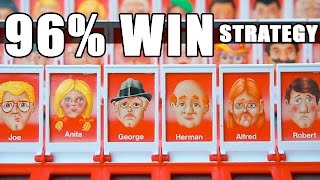 BEST Guess Who Strategy 96 WIN record using MATH [upl. by Stig53]