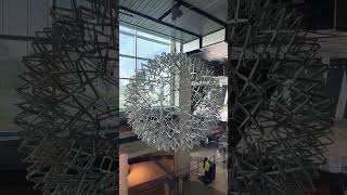 Hoberman Sphere liberty science center [upl. by Ehcadroj]