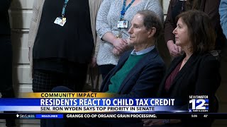 Residents react to child tax credit [upl. by Llieno25]