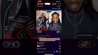 Saedemario moving real zesty with ravon TikTok live 12523 [upl. by Berke747]