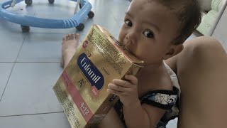 How to Prepare Enfamil A 612 Months Infant Formula  Breastfeeding to Bottle Feeding  Baby Care [upl. by Seavir537]