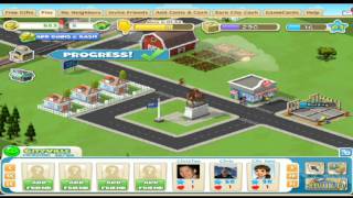 Zynga Cityville Gameplay Footage [upl. by Aicelef797]