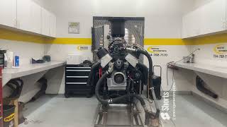 800HP 632ci Big Block Chevy Dyno Test for Faucheux Services Airboat at Prestige Motorsports [upl. by Eelahs]