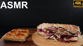 BAKLAVA DONER SANDWICH MUKBANG ASMR [upl. by Kammerer]