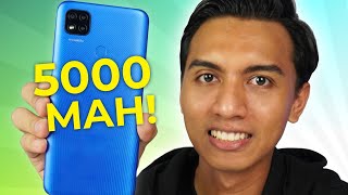 Phone RM400 Ada 3 Kamera amp Bateri 5000mAh  Redmi 9C Review [upl. by Knowles563]