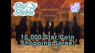 10000 Star Coin Shopping Spree  Buying 8 Horses  w Grace Ashflight chaotic [upl. by Ahron575]