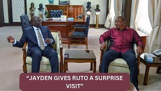 UHURU KENYATTA SURPRISES RUTO AT HIS OFFICE [upl. by Vincelette]