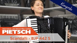 Akkordeon  Scandalli BJP 442 S  Klangprobe [upl. by Ahsiened]