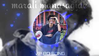 Marali manasaagide 8d song kannada 8d song gentleman movie song sanjith hegde kannada 8d song [upl. by Ahtinak]