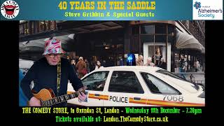 40 Years In The Saddle  Steve Gribbin amp Special Guests  SG London 2024  Hip Hop flashing blue [upl. by Gibrian]