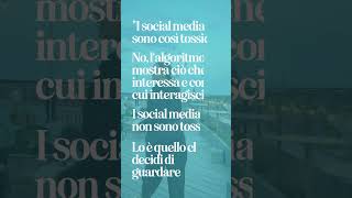 I social media non sono tossici [upl. by Cyma]