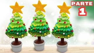 🎄🌟 Árbol Navideño a Crochet  Parte 1  Tutorial Paso a Paso 🧶✨ [upl. by Wera297]