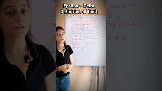 Epsilon Delta definition of limit 📝 ytshortsvideo shorts maths realanalysis education [upl. by Paula878]