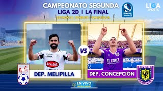 DEP MELIPILLA VS DEP CONCEPCIÓN  FINAL SEGUNDA DIVISION 2024 [upl. by Flavia]