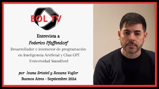 Entrevista sobre Inteligencia Artificial a Federico Pfaffendorf [upl. by Adias]