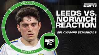 LEEDS TOOK IT TO NORWICH 😤  Nedum Onuoha on the EFL Promotion Playoffs Semifinals  ESPN FC [upl. by Thisbee]