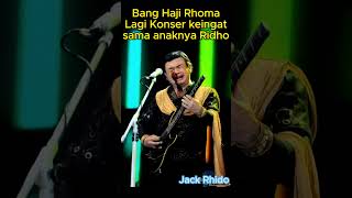 Bang Haji Rhoma Lagi Konser Nangis Keingat sama anaknya rhomairama dangdut ariel koplo [upl. by Mighell526]