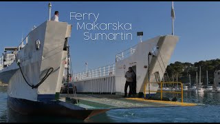 Ferry Makarska  Sumartin Brač island [upl. by Aprilette705]