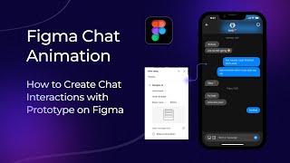 How to Create Chat Interactions with Prototype on Figma [upl. by Libb507]