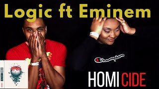 Logic Homicide ft Eminem  HE’S INVITED TO THE COOKOUT 😩🔥 [upl. by Megen]