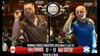 WinmauWorldMasters2016EdmundsSoutar [upl. by Notsgnal]