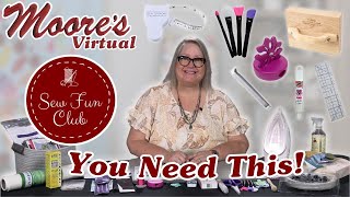 Moores Virtual Sew Fun Club November 2024  You Need This [upl. by Htezzil]