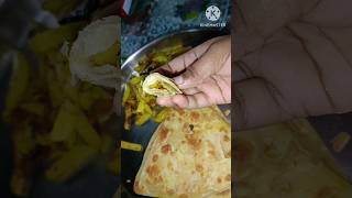 Yummy breakfast recipe  homemade food  moms recipe  Paratha alu vaja momscooking tiffinrecipe [upl. by Cottle675]