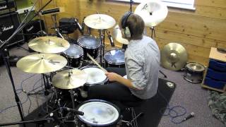 Max Harrison  Radiohead  Reckoner Drum Cover [upl. by Atilek]