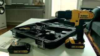 DeWalt DCD771C2 Unboxing [upl. by Ailecec]