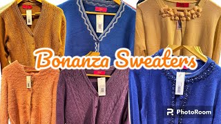 Bonanza Sweaters Sale 2024  Bonanza Satrangi Sweaters  Womens Sweaters [upl. by Eilahs]