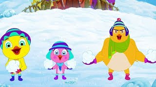 Eena Meena Deeka  Snow Fight  Funny Cartoon Compilation  Videos For Kids [upl. by Dann]