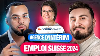 Trouver un EMPLOI EN SUISSE  Les Conseils dexperts en recrutement avec Domino Swiss HR Genève [upl. by Libyc]