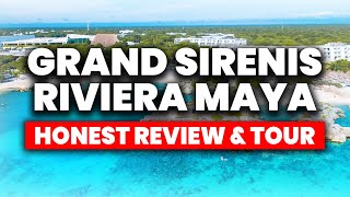 Grand Sirenis Riviera Maya Resort and Spa  HONEST Review amp Full Tour [upl. by Kcub]