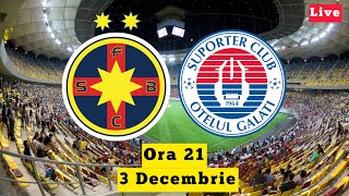 LiveFCSBOTELUL GALATI  Superliga Etapa 18  Live FCSB  FCSB pierde rușinos cu 02 [upl. by Sej]