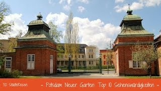 StädteReisen Potsdam Neuer Garten Top 10 Sehenswürdigkeiten [upl. by Rramo]