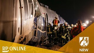 Schweres Zugunglück in Meerbusch bei Düsseldorf [upl. by Rivera]