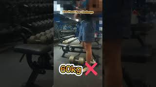 【OneHand Row Challenge From 0kg to Max Weight】Workout OneHandRow FitnessChallenge [upl. by Erdah148]