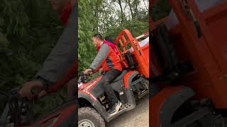 New ATV 250cc WaterCooled Quad Bike Farm ATV with Trailerfarmvehicle atv4x4 [upl. by Ytirahs]