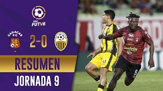 Caracas vs Táchira  Liga FUTVE 2022  Resumen Jornada 9 ¡Clásico Nacional [upl. by Trista431]