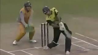 Misbah ul Haq 111 Meter SIX Aus In T20 2007 [upl. by Nerhtak936]